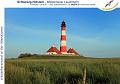 4052 S-H  Westerhever i. d. Abendsonne (J).